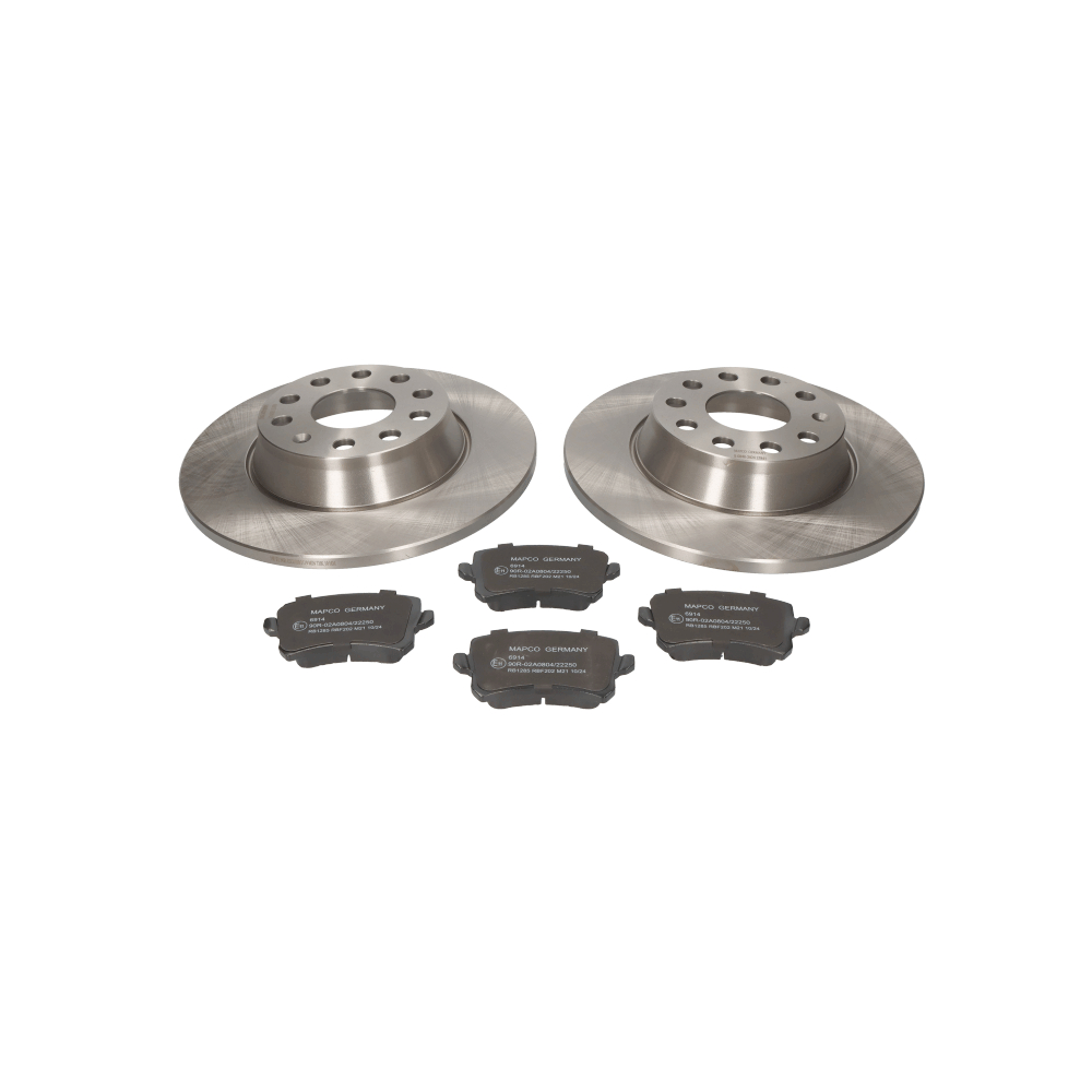 MAPCO 47906 VW SCIROCCO Brake disc and pad sets