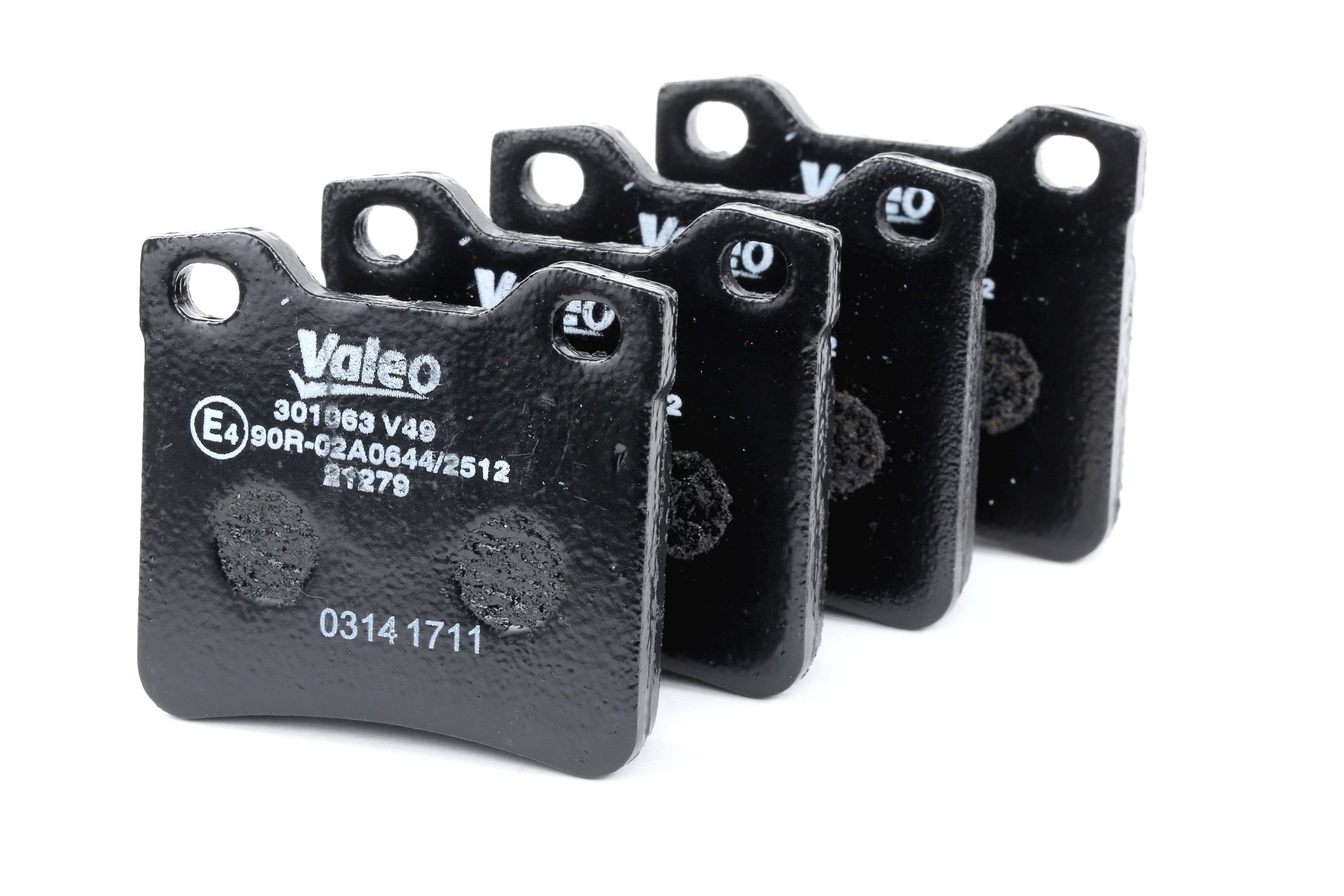 Kit de plaquettes de frein, frein à disque VALEO 301063 évaluation