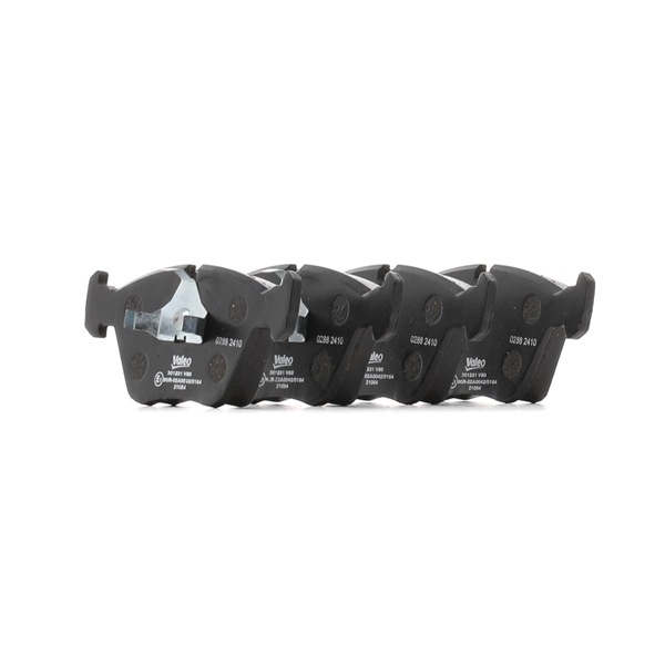 301231 VALEO Freins, plaquettes de freins BMW Série 5 520 i 24V Essence 150 CV