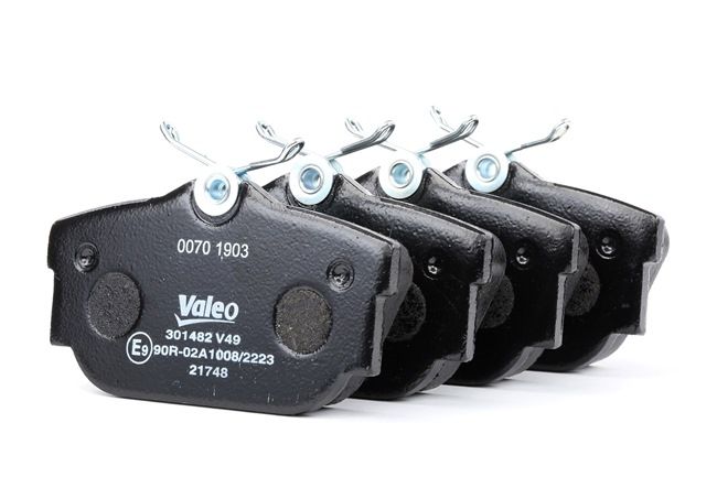 VALEO 301482 Jarrupalat, levyjarru