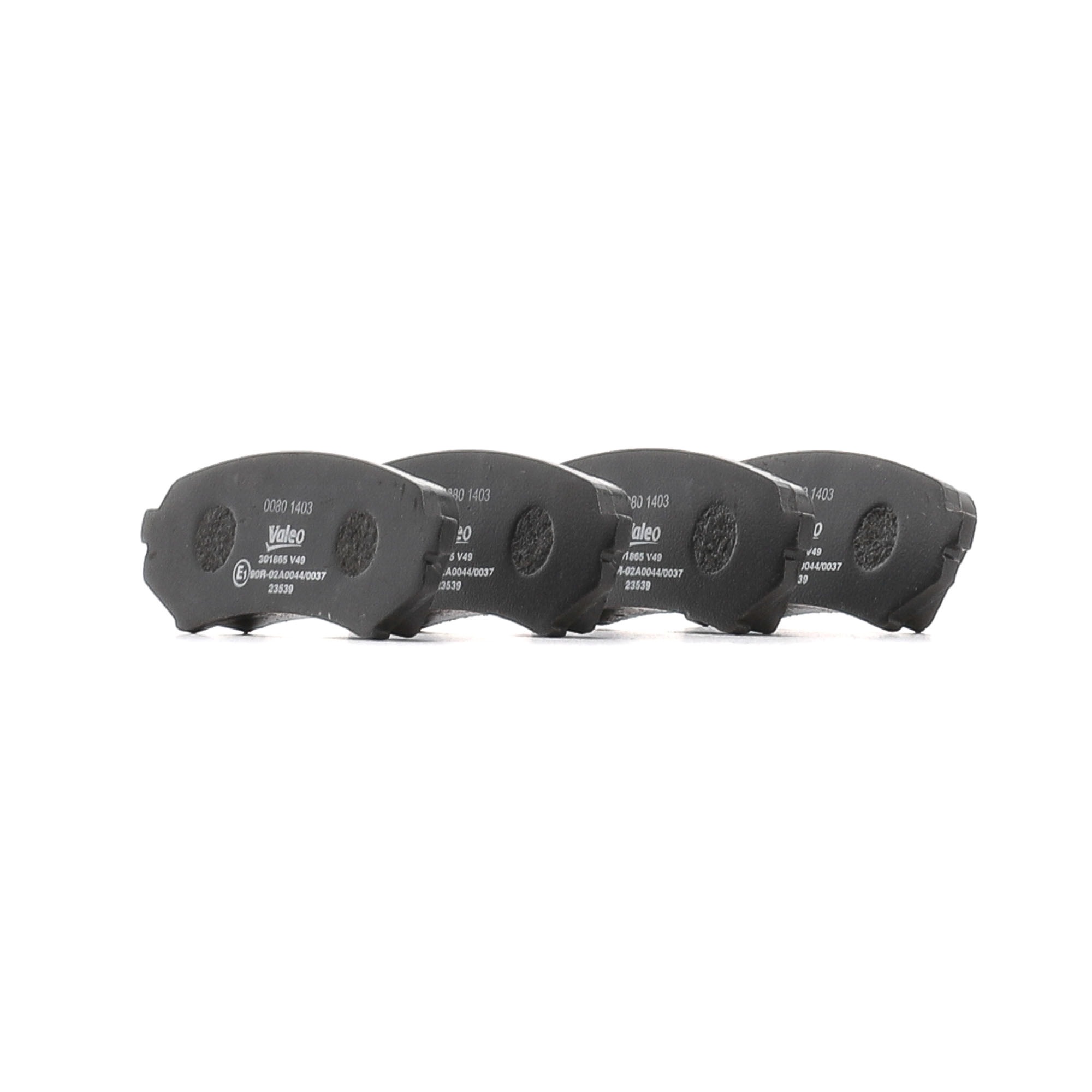 Bremsbeläge 301865 VALEO 0446660100 TOYOTA, LEXUS, SATURN