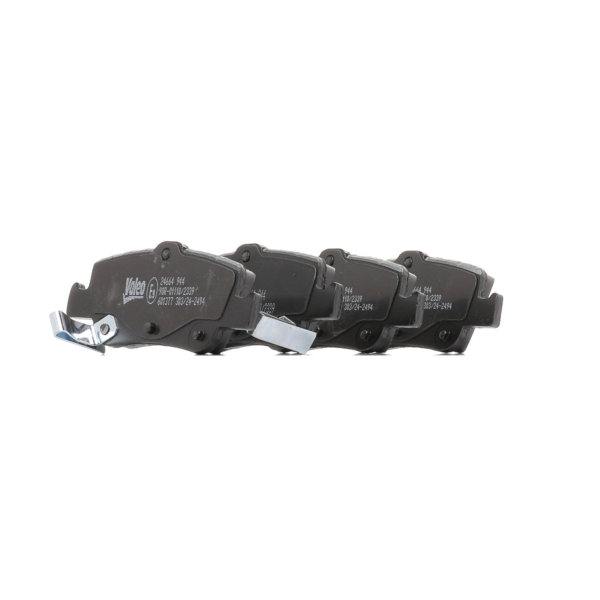Bremsbeläge 601377 VALEO 446602181 TOYOTA