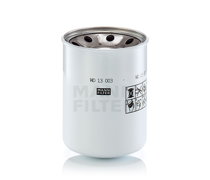 Filter, Arbeitshydraulik WD 13 003 x MANN-FILTER P167162