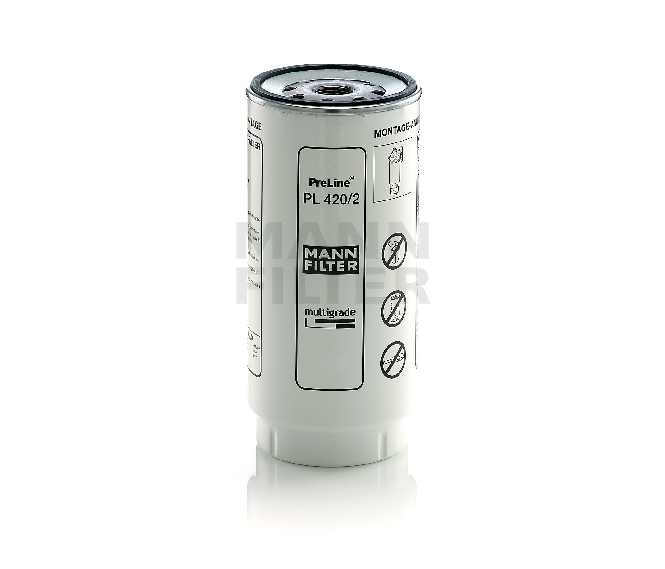 Spritfilter MANN-FILTER PL 420/2 x Bewertung