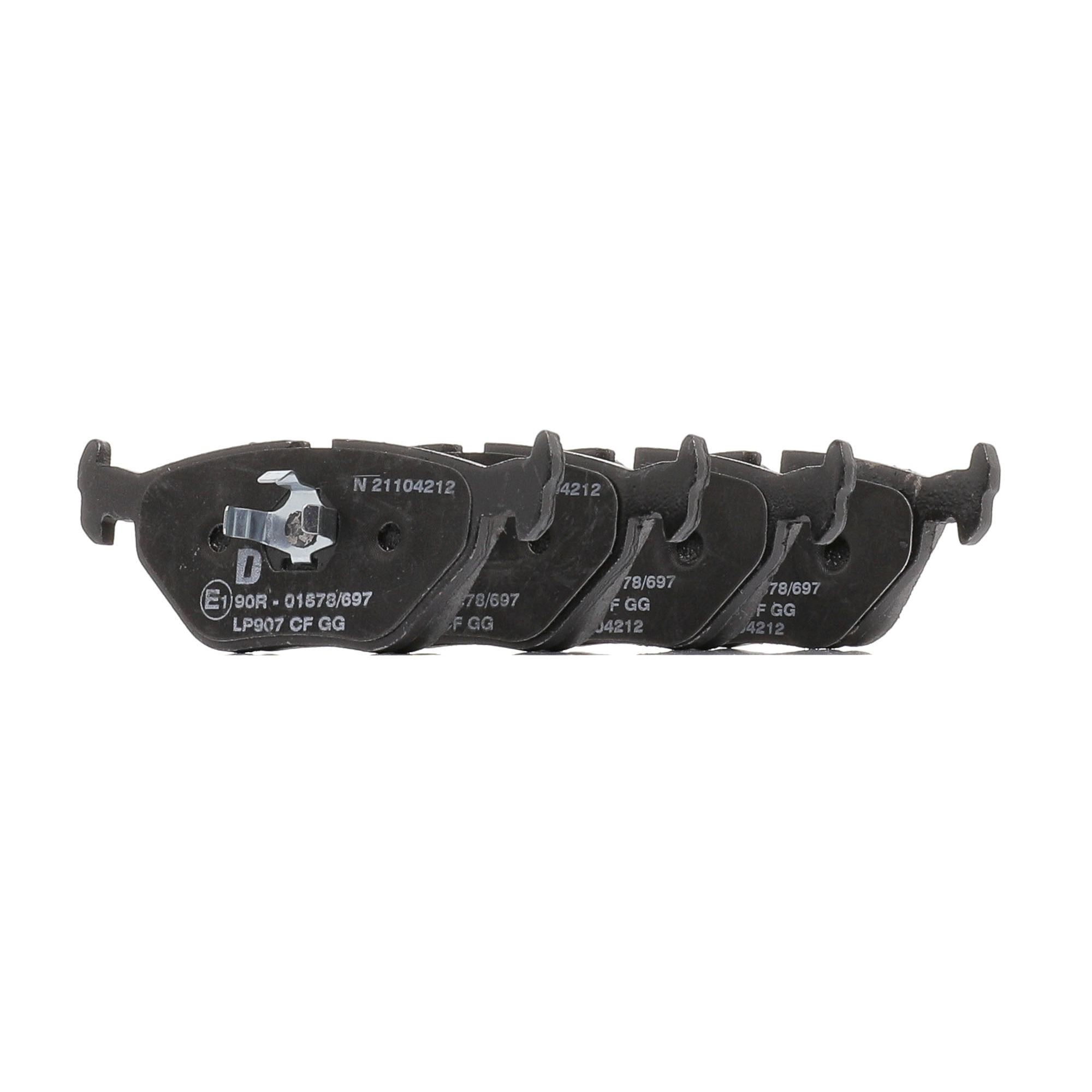 Remblokken 34216761238 DELPHI LP907 BMW, MINI, ROVER