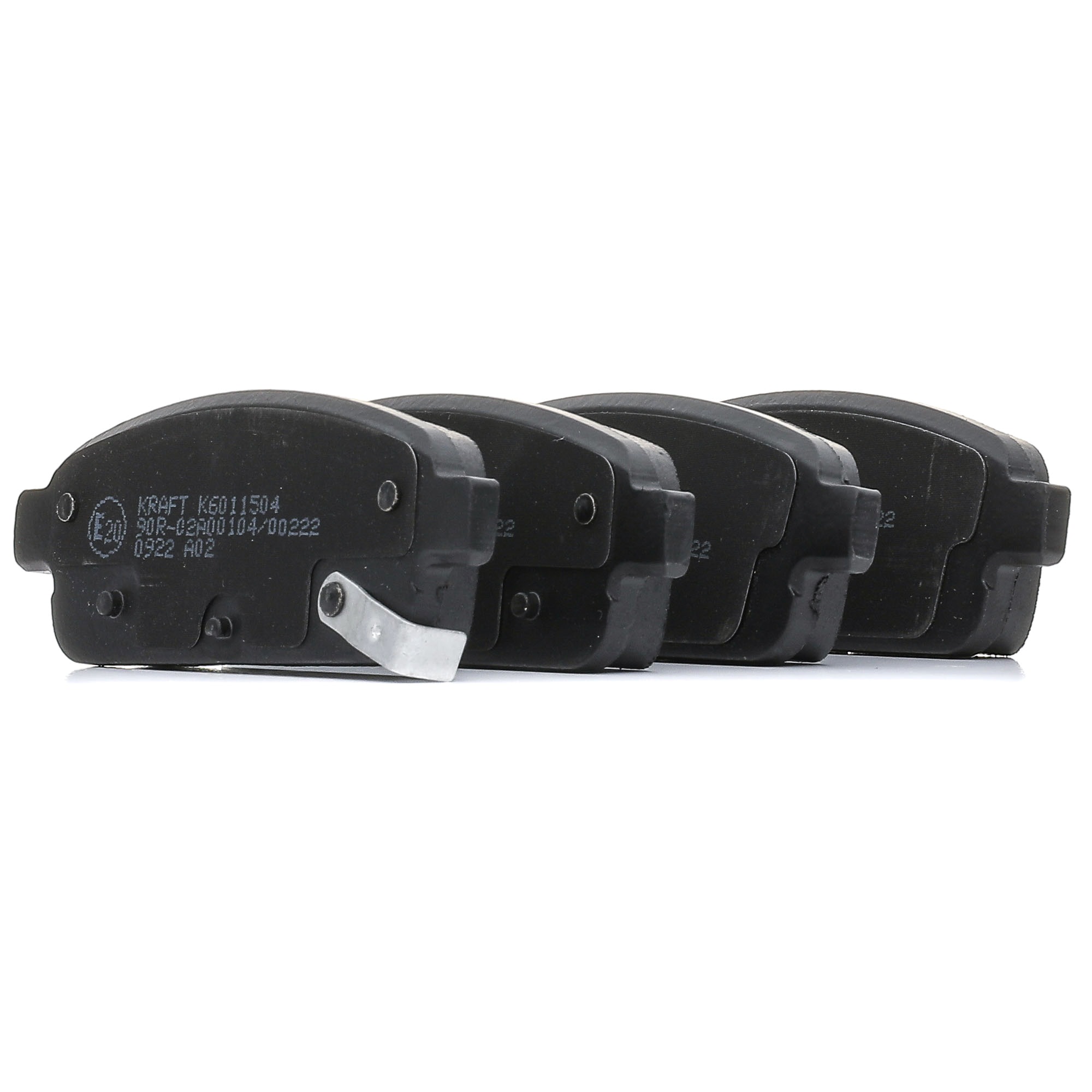 KRAFT 6011504 Bremsbelag OPEL ASTRA 1.6 Turbo 180 PS Benzin