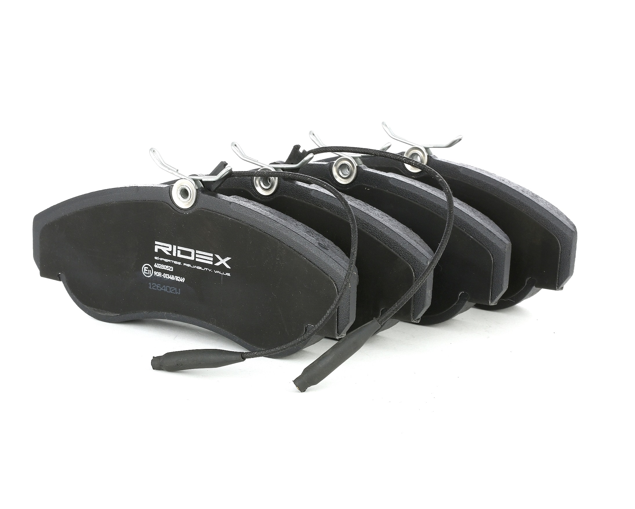 Brake pad set, disc brake RIDEX 402B0088 rating