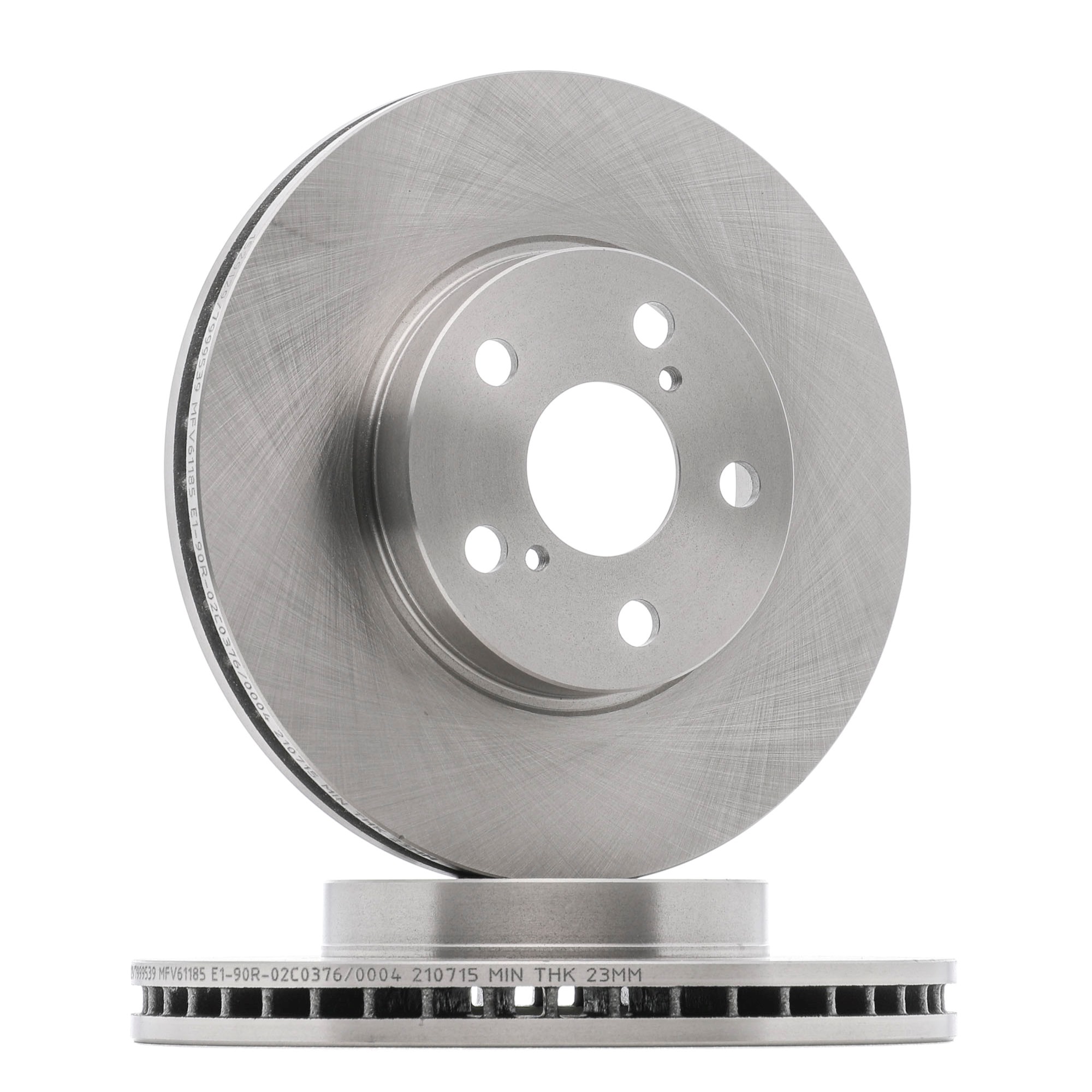 RIDEX 82B0705 Спирачен диск дебелина на спирачния диск: 25mm, брой на дупките: 5/7, Ø: 260mm