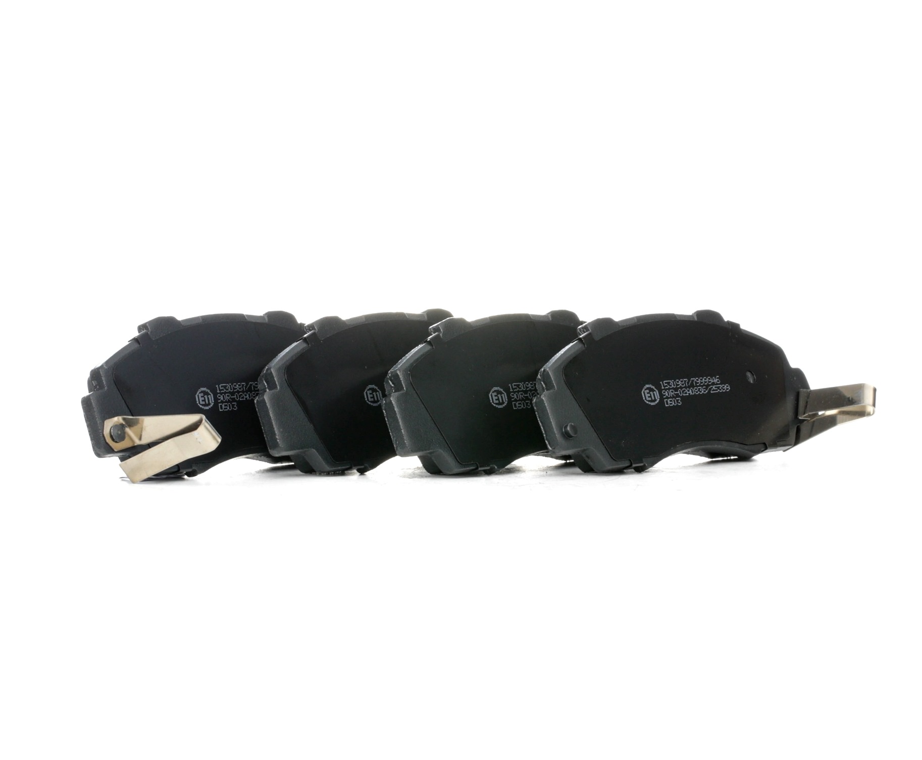 Bremsbeläge 402B0163 RIDEX H4502S30901 OPEL, HONDA