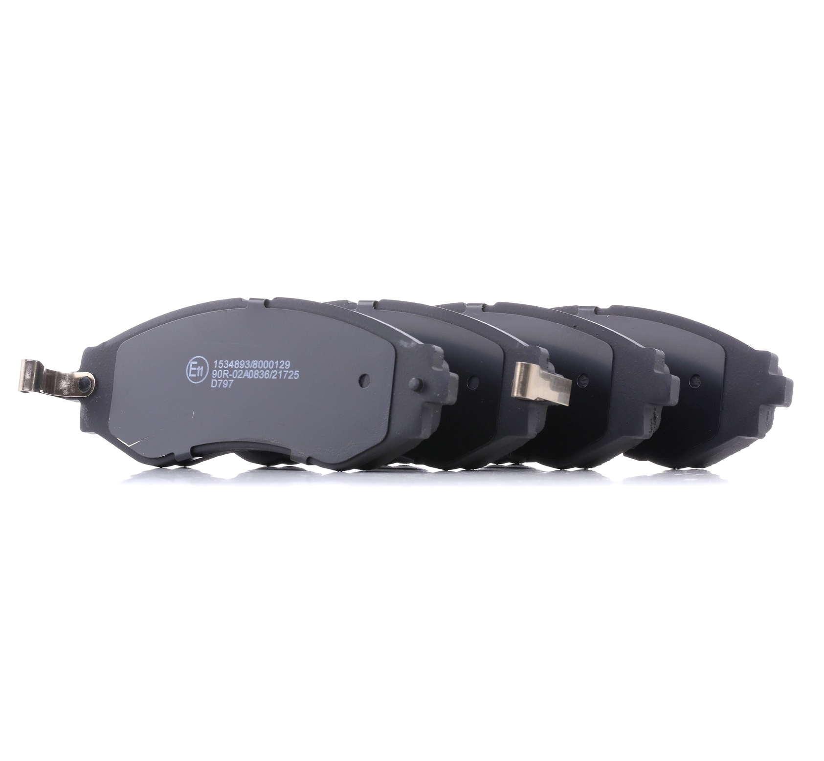 Bremsekloss RIDEX 402B0368 rangering