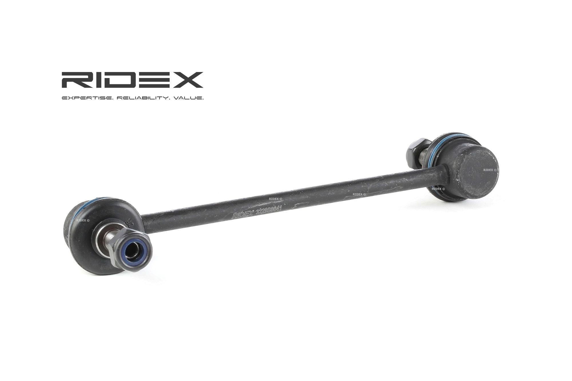 RIDEX 3229S0041 Stabilisatorstang Lengte: 190mm, Draadtype: с правой резьбой