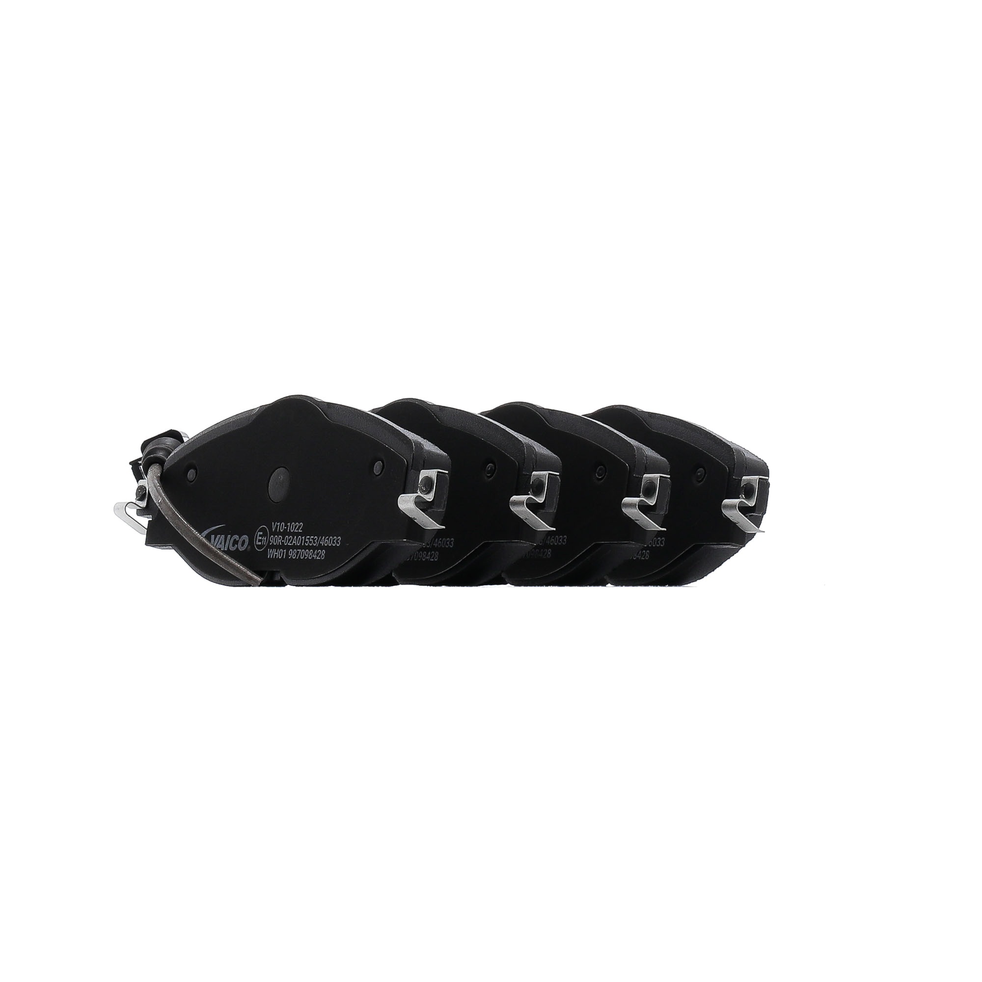Juego de pastillas de freno 2K5 698 151E VAICO V10-1022 VOLKSWAGEN, SEAT, AUDI, SKODA