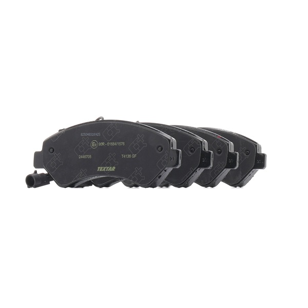 Plaquettes de frein 77 367 093 TEXTAR 2446705 PEUGEOT, CITROЁN, FIAT, ALFA ROMEO, CHRYSLER