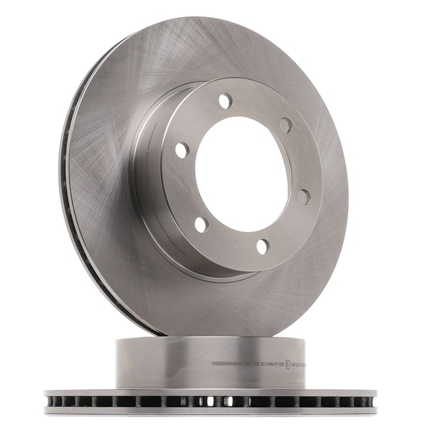 RIDEX 82B0830 Disque de frein