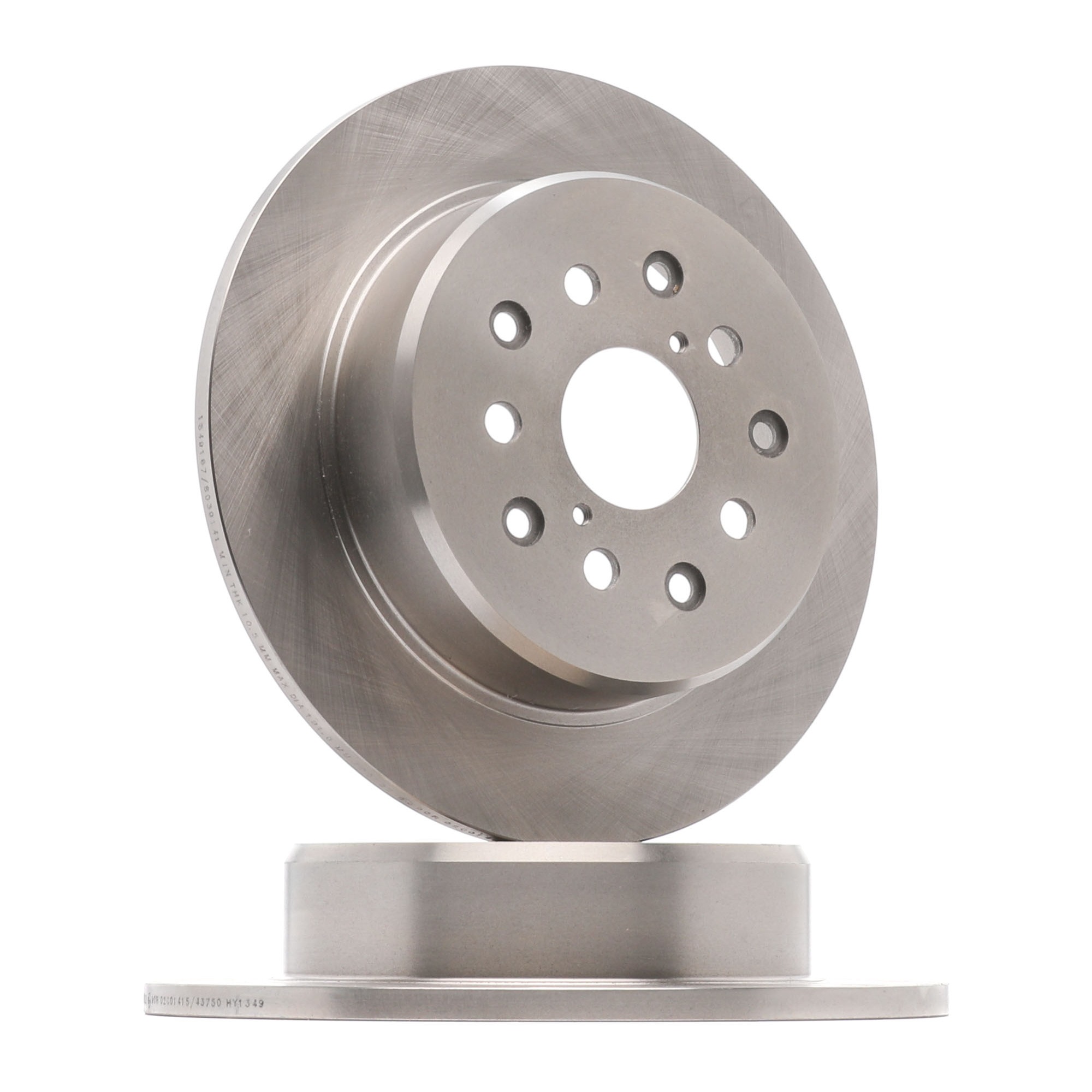 Brake discs RIDEX 82B0454 rating