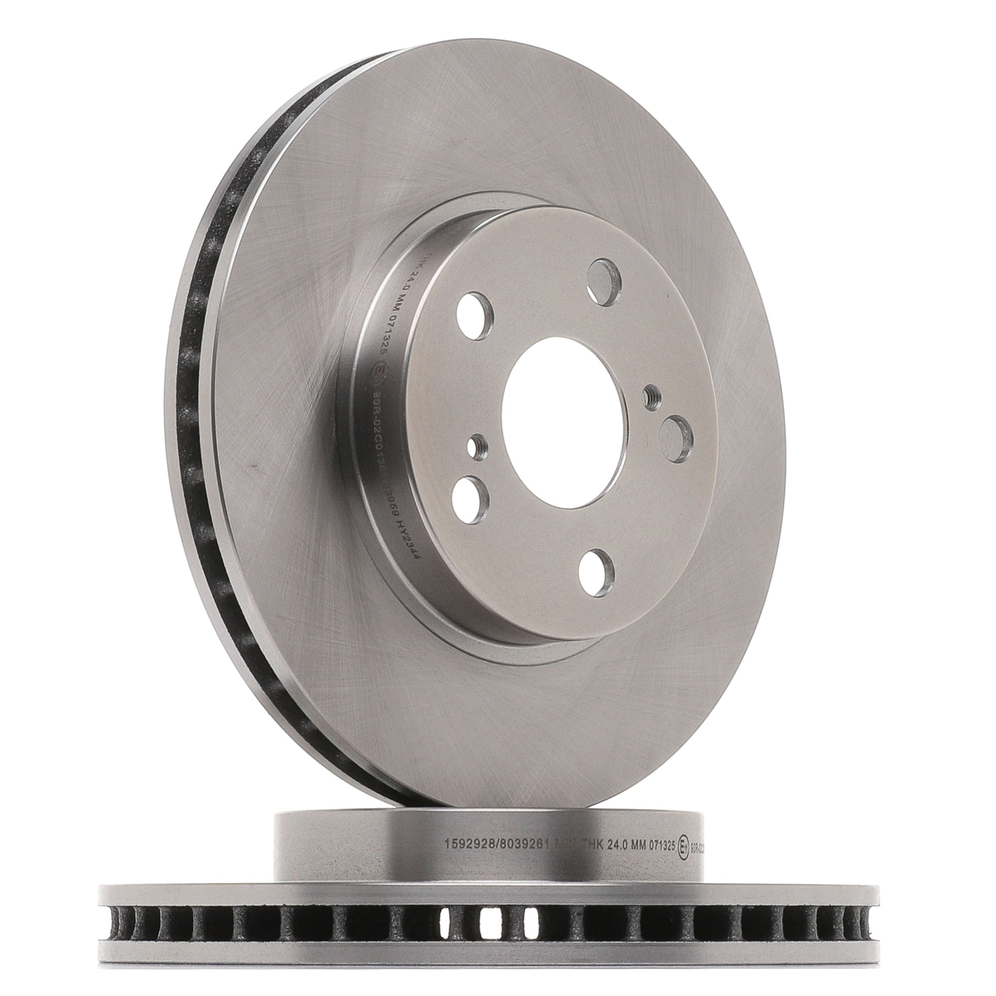 RIDEX 82B0818 Спирачен диск дебелина на спирачния диск: 25mm, брой на дупките: 5/7, Ø: 255mm
