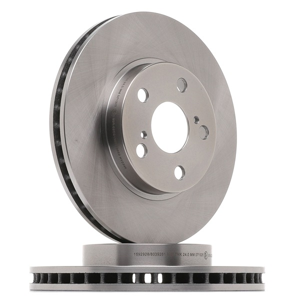 RIDEX 82B0818 Disco de freno