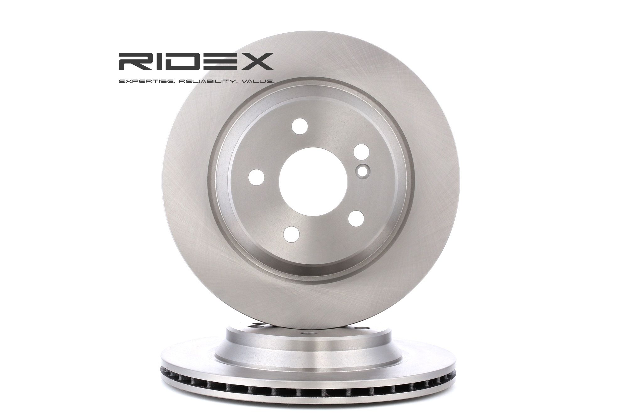 RIDEX 82B0638 Remschijven Mercedes W220 S 400 CDI 4.0 (220.028, 220.128) 260 Pk Diesel 2005