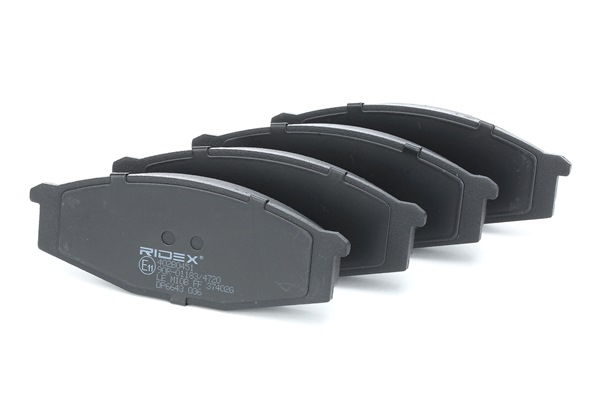 RIDEX 402B0451 Plăcuțe de frână