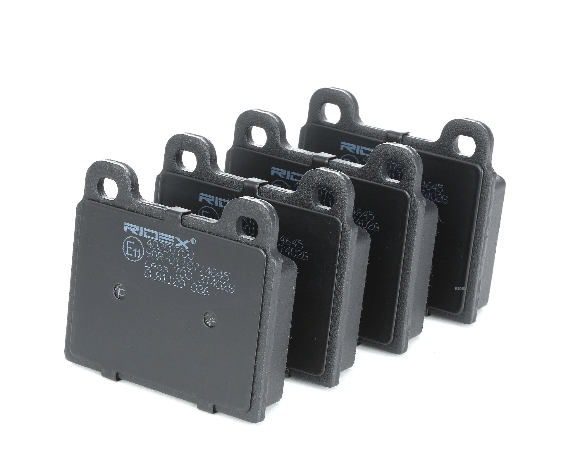 RIDEX 402B0750 Bremsbeläge VW TRANSPORTER 2.1 87 PS Benzin