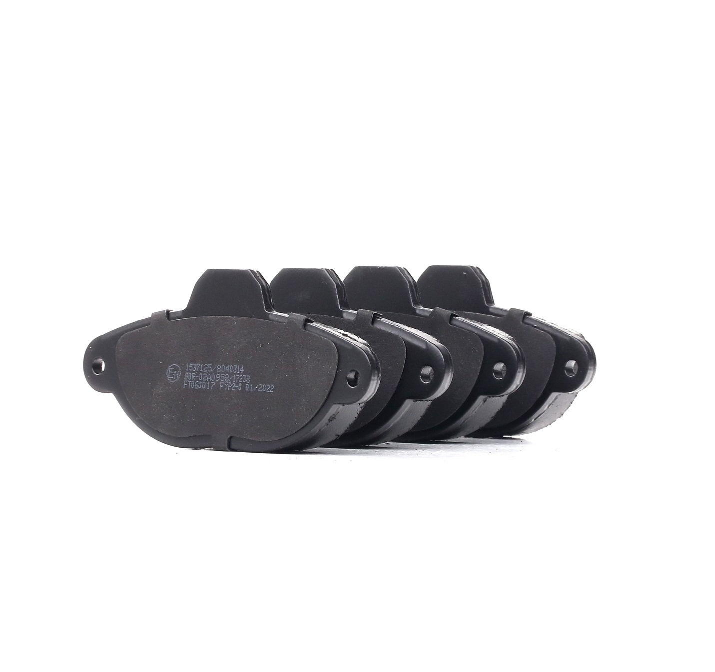 Bremsekloss RIDEX 402B0306 rangering
