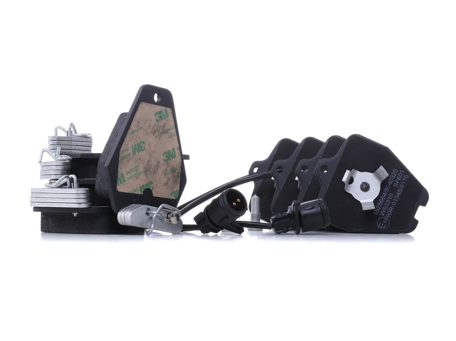 Комплект спирачно феродо, дискови спирачки 4D0698151C RIDEX 402B0446 VW, AUDI, SEAT