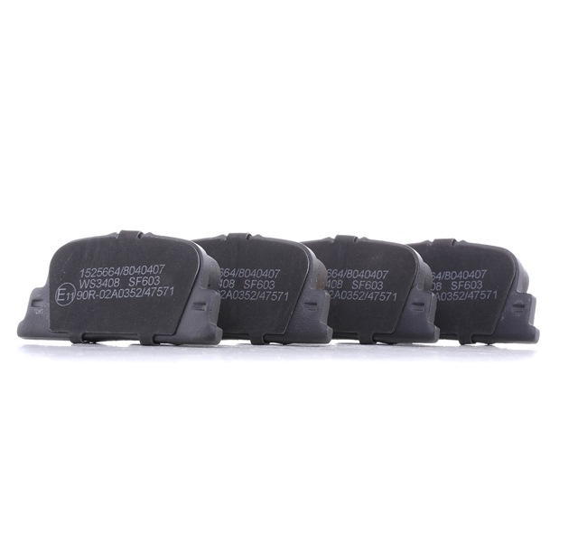 RIDEX 402B0517 Klocki hamulcowe