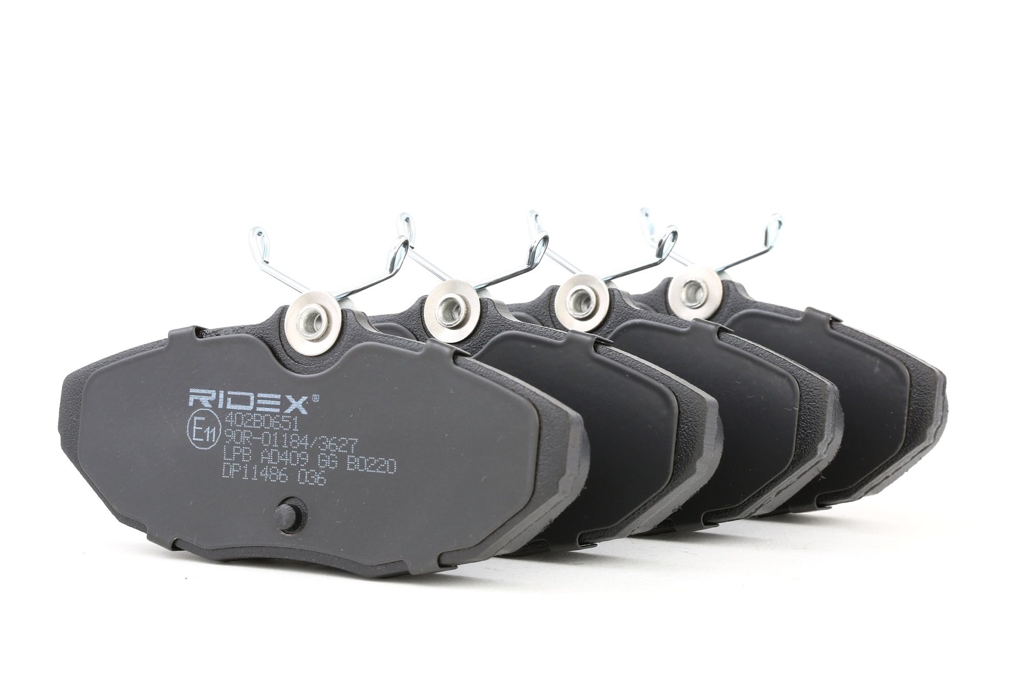 Спирачни накладки RIDEX 402B0651 оценка