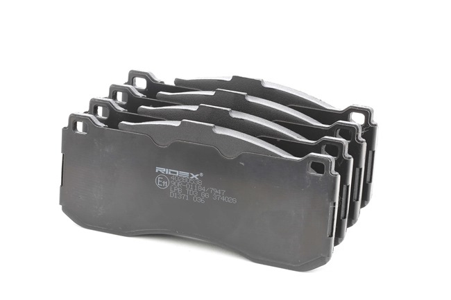 RIDEX 402B0538 Bremsbelag BMW 3er 320d 163 PS Diesel