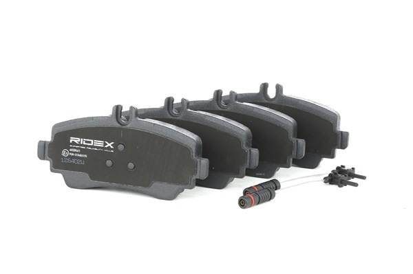 8040527 RIDEX 402B0411 Спирачни накладки Mercedes W168 цена задни и предни