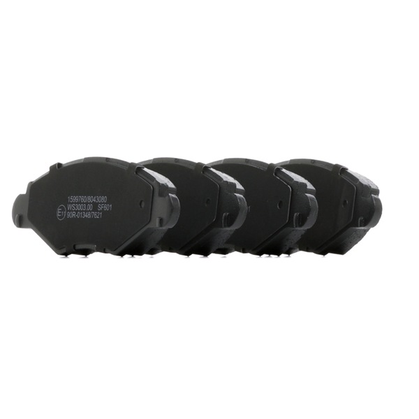 RIDEX 402B0791 Brake pad set