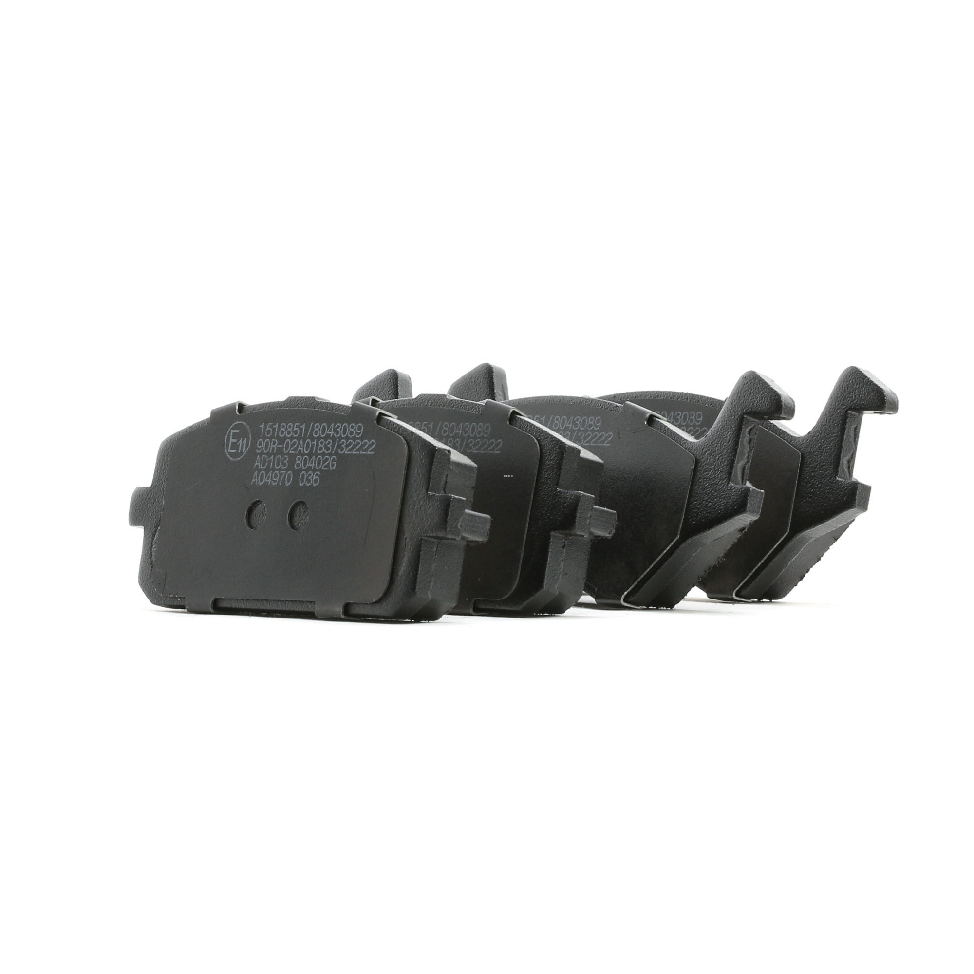 RIDEX 402B0790 Bremsbeläge