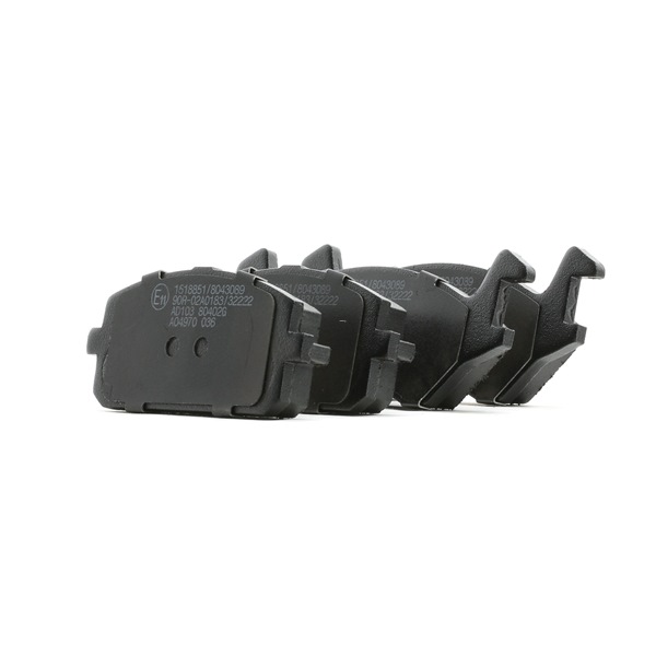 Plaquettes de frein 04465-10010 RIDEX 402B0790 TOYOTA, WIESMANN