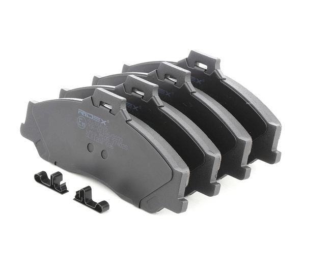 Bremsbeläge 402B0616 RIDEX 2M342001EA FORD, FORD USA