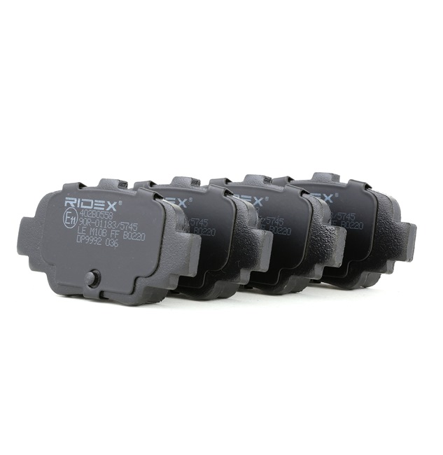 RIDEX 402B0558 Bremsbeläge