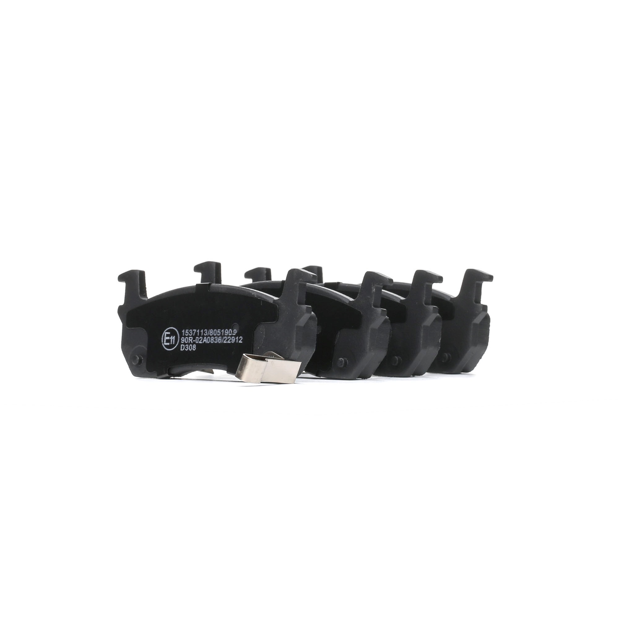 RIDEX 402B0856 Bremsbeläge Breite: 108mm, Höhe: 45,3mm, Dicke/Stärke: 16mm