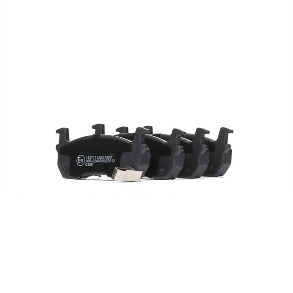 Bremsbeläge 402B0856 RIDEX DA06005B25 NISSAN, INFINITI