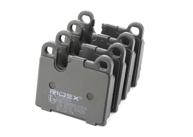RIDEX 402B0924 Комплект спирачно феродо, дискови спирачки