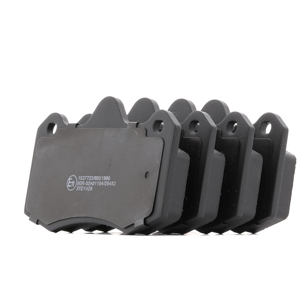 Bremsbeläge 402B0933 RIDEX 4BO698151K VW, AUDI, SKODA, SEAT
