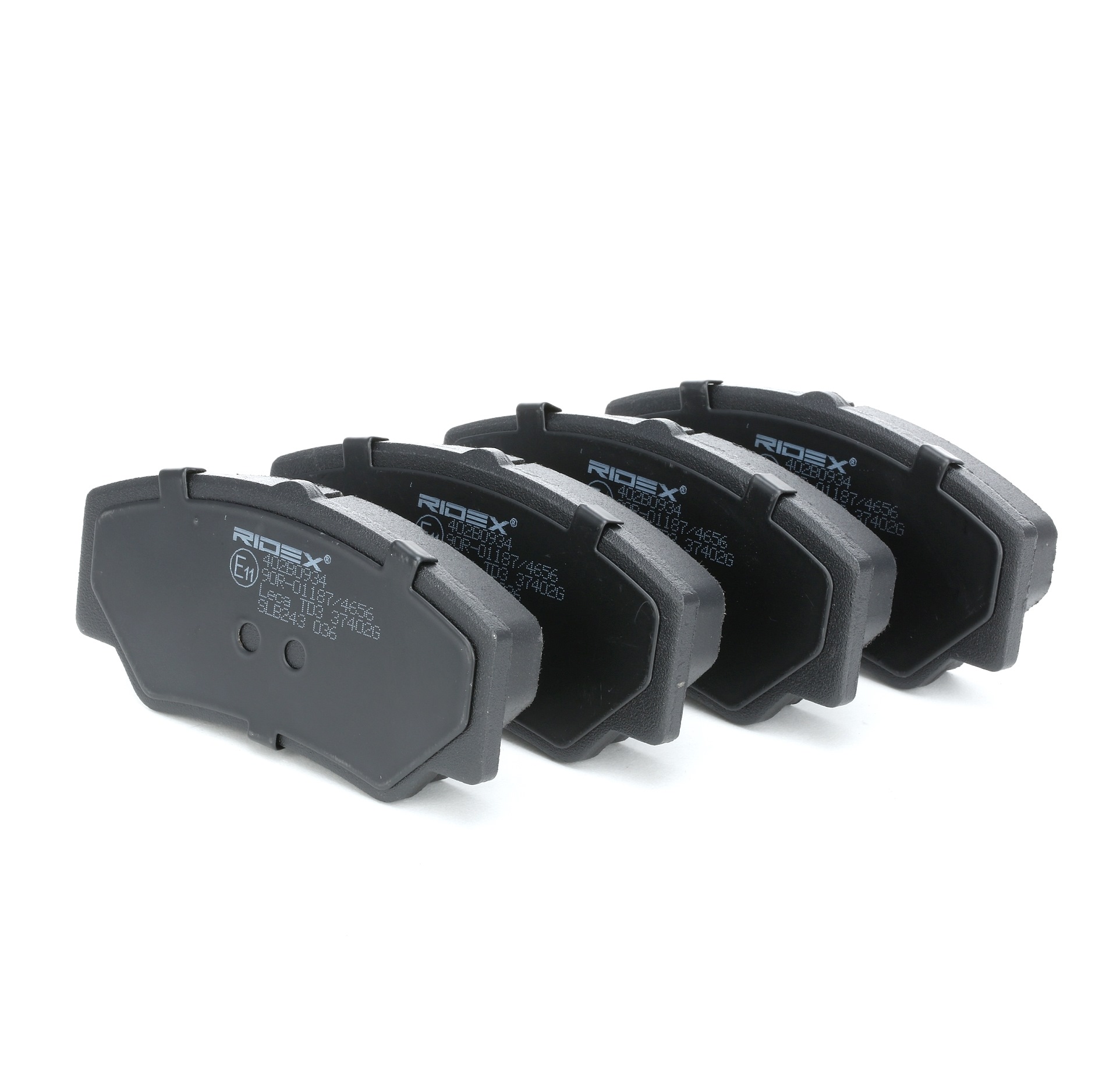 Brake pad set, disc brake RIDEX 402B0934 rating