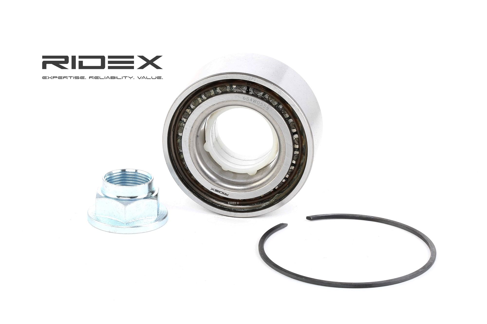 RIDEX 654W0558 Wiellagerset Nissan Terrano 2 R20 2.7 TDi 4WD 125 Pk Diesel 2005