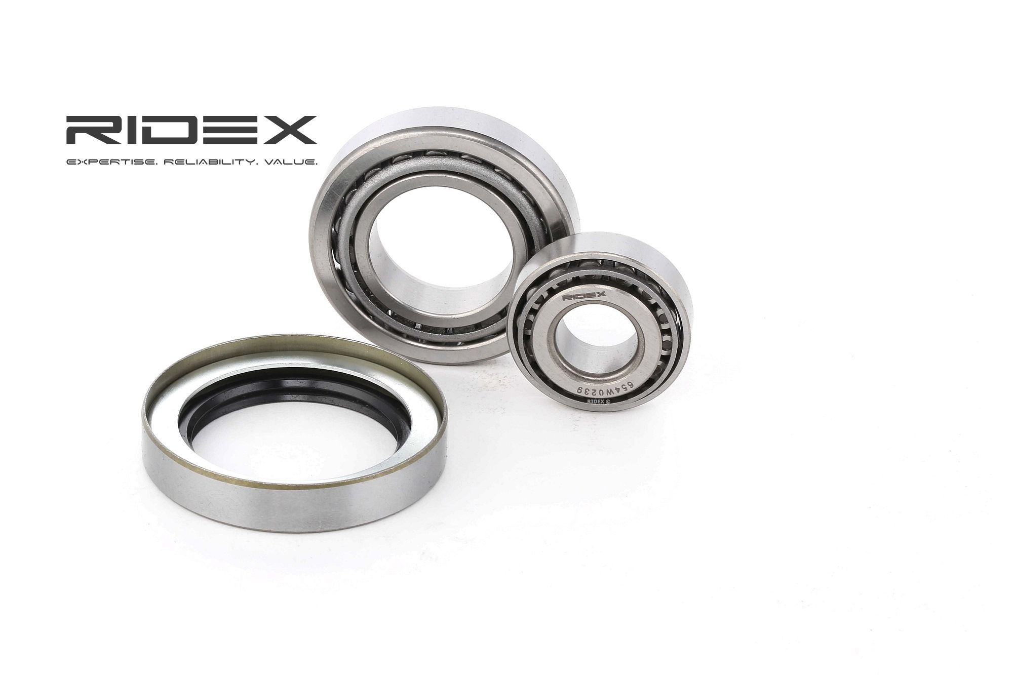 RIDEX 654W0239 Roulement de roue Mercedes W201 Turbo-D 2.5 (201.128) 126 CV Diesel 1988