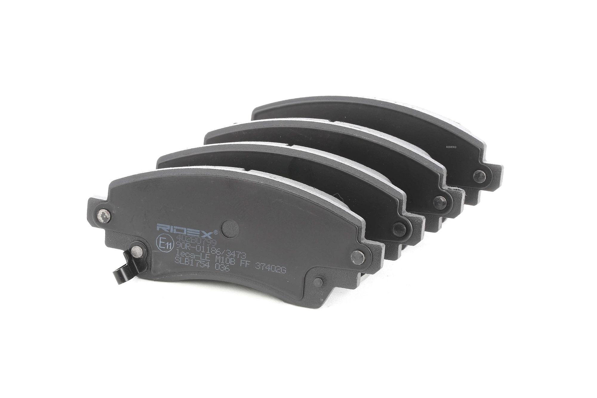 Brake pad set, disc brake RIDEX 402B0799 rating