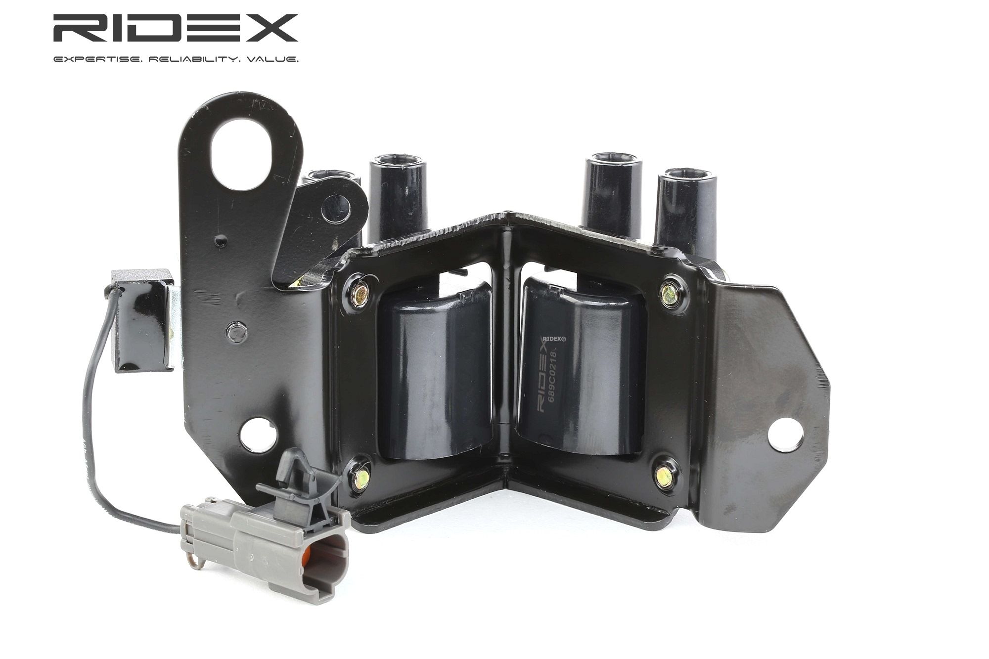 Zündspule 689C0218 RIDEX 2730122610 HYUNDAI, KIA