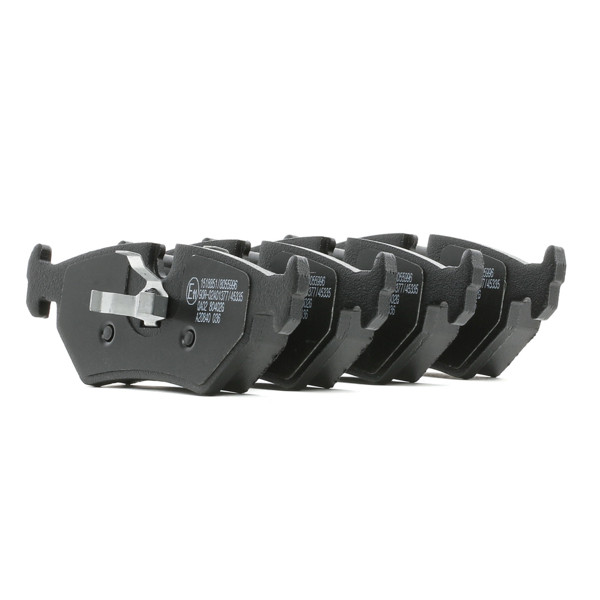 Brake pad set, disc brake RIDEX 402B0889 rating