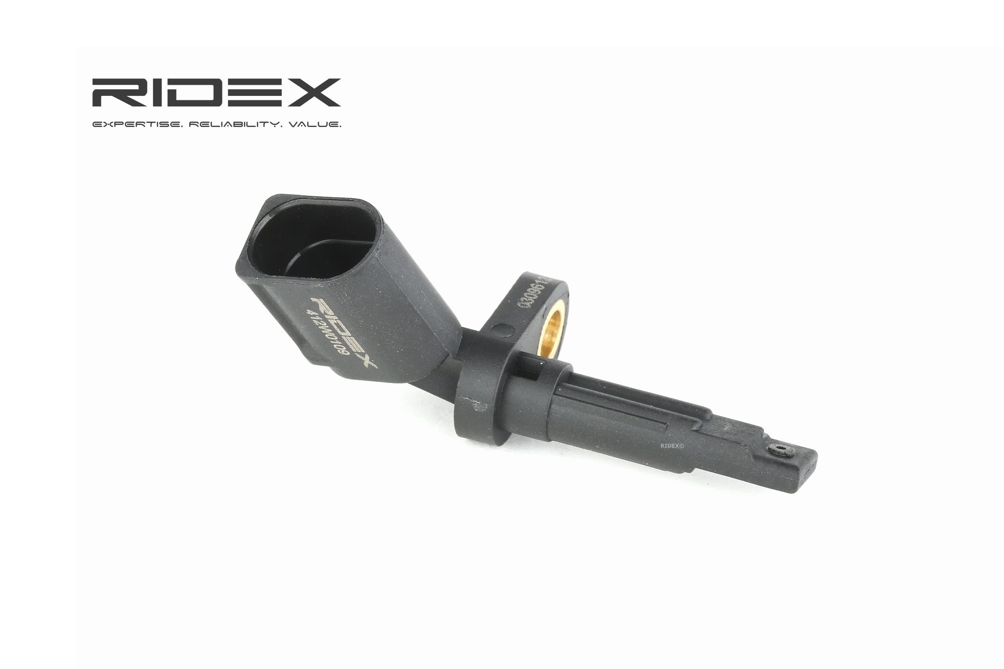 RIDEX 412W0109 Sensor, ABS Lengde: 70mm, Antall stikkontakter: 2-polet