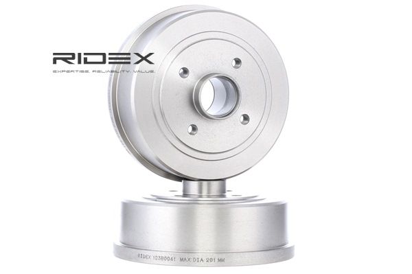 8094685 RIDEX 123B0041 Remtrommels OPEL achter en vóór kosten