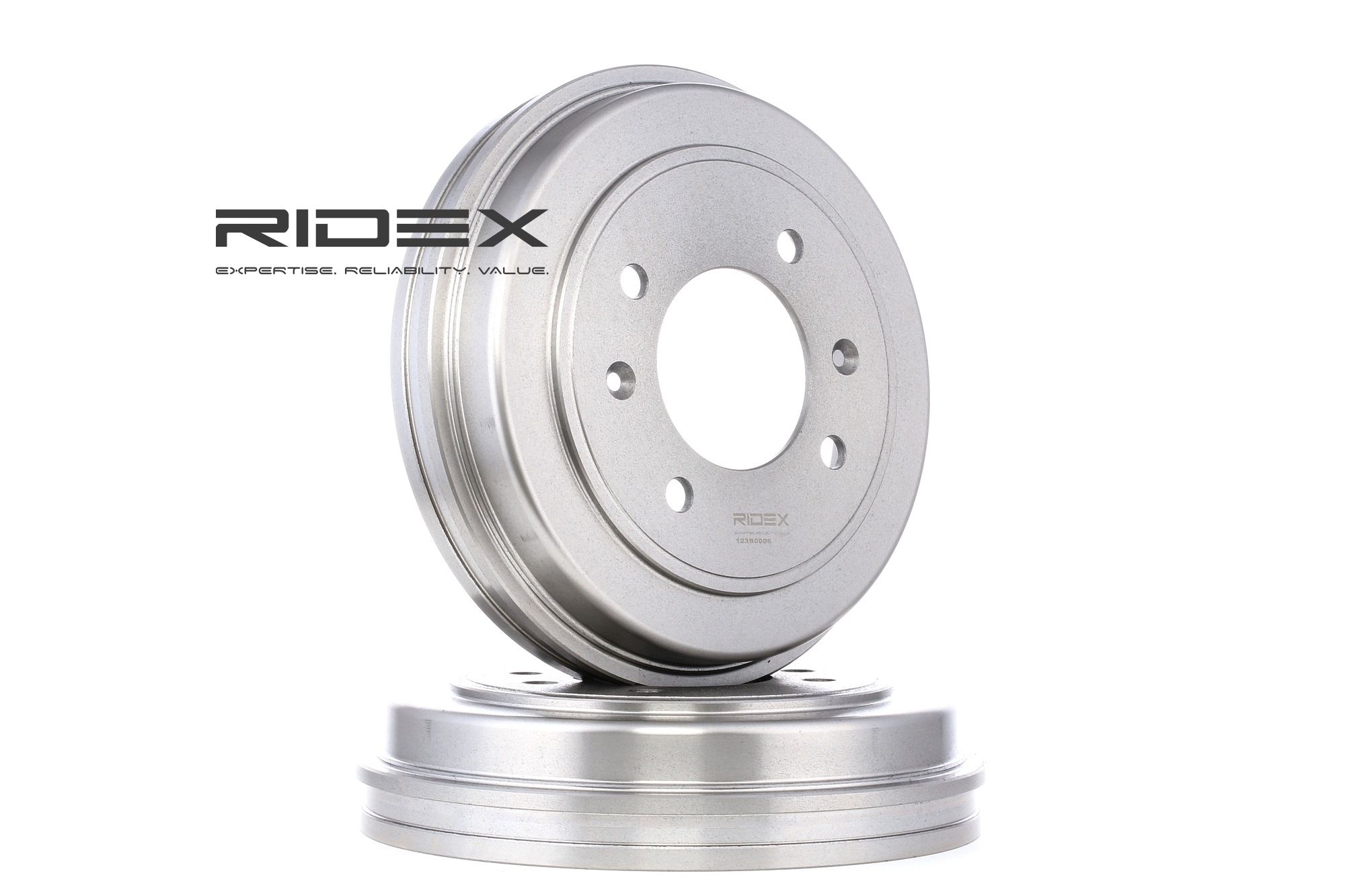 RIDEX 123B0006 Fékdob Dobátmérő: 203mm, Fékdobátmérő kívül: 242,8mm