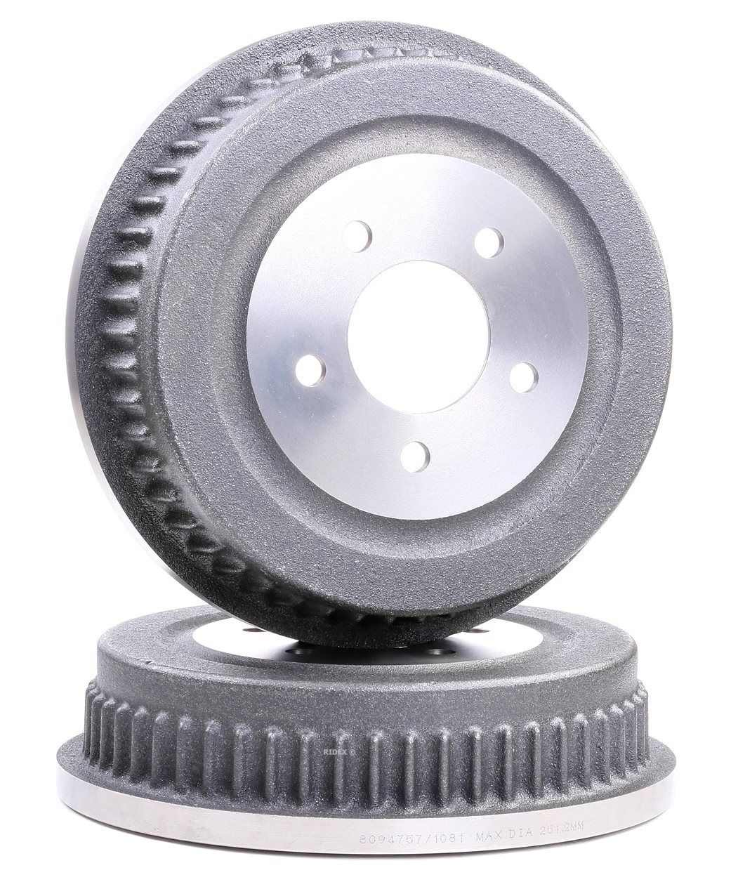 RIDEX 123B0011 Спирачен барабан диаметър на спирачния барабан отвън: 307,7mm