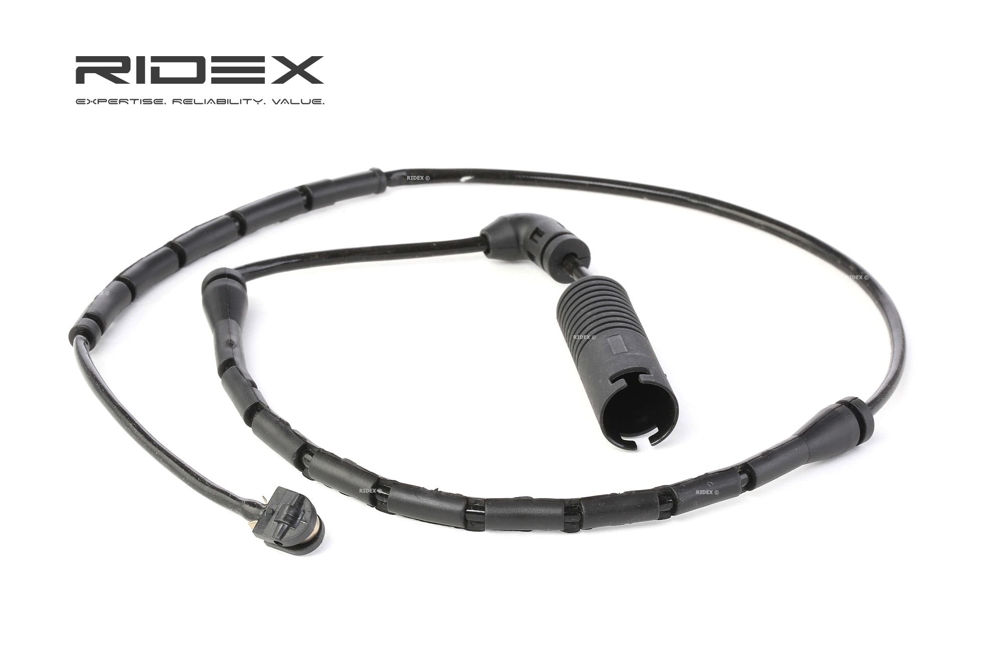 Warnkontakt, Bremsbelagverschleiß 407W0039 RIDEX 1165580 BMW